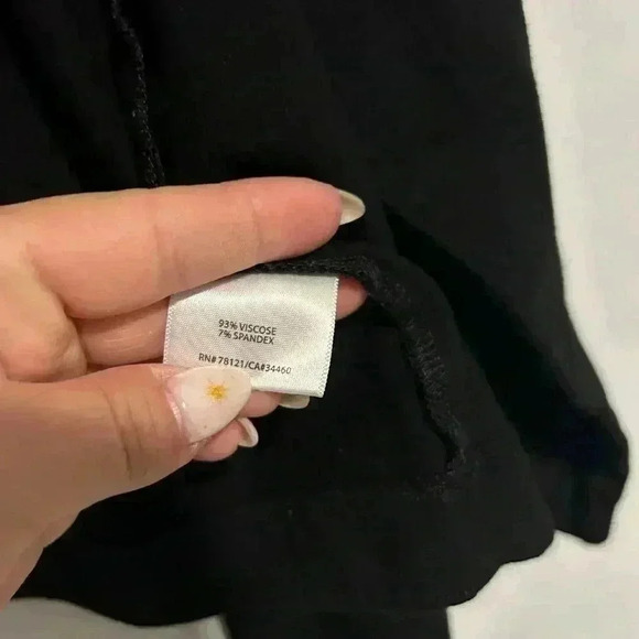 Eileen Fisher Womens Black Open Cardigan Long Sleeve Size S - Picture 4 of 5